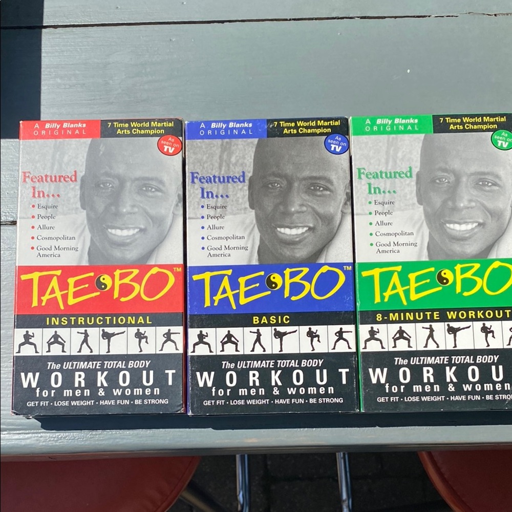 Tae Bo Workout VHS Set
